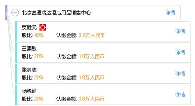 北京富通瑞達酒店用品銷售中心